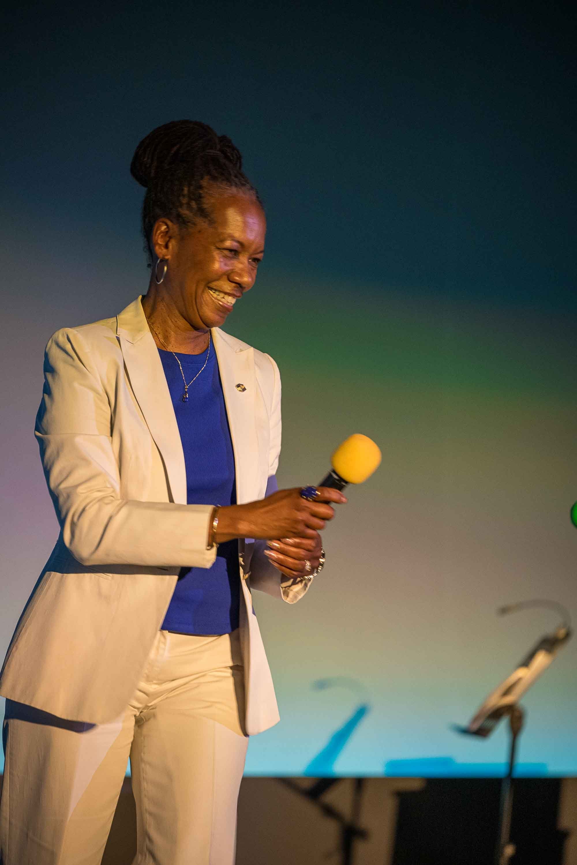 Club members celebrating achievements